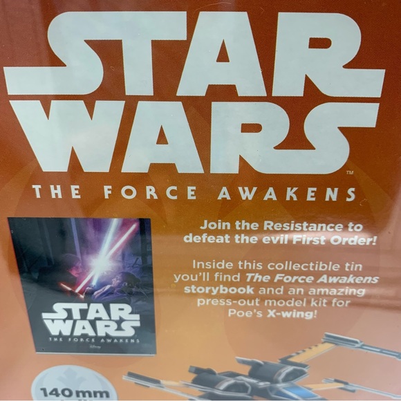 Star wars tin with book and model - Picture 3 of 7